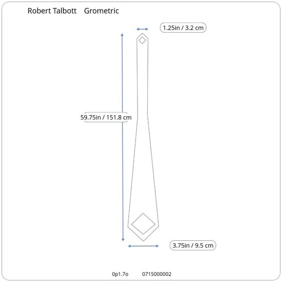 Robert Talbott Classic Pointed Italian Silk Tie - Picture 10 of 10